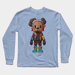 Hypebeast Kaws Figures Long Sleeve T-Shirt